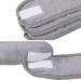Soft Spa Facial Headband Set | Adjustable Face Wash Wraps | Terry Cloth Stretch | Ideal for Washing, Shower, Makeup, Yoga | 2 Pcs - Grey - Buy Online on GoSupps.com