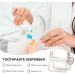 Tube Squeezer Tool No Drilling Toothpaste Squeezer Rolling Tube Squeezer and Tube Squeezer Tool Accessories for Toothpaste Hand Cream White - Buy Online on GoSupps.com