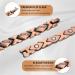 MagEnergy Pure Copper Magnetic Bracelet | 3500 Gauss Magnets | Adjustable Wristband for Women | Copper Crystal Jewelry Gift - Buy Online on GoSupps.com