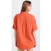 Z SUPPLY Women's Sundown Gauze Top - Medium Blood Orange | Shop Trendy Fashion Online - International Shipping Available - Buy Online on GoSupps.com