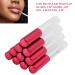 10 Plastic Clamping Lip Glaze Bottles with Red Lids | Empty Storage Bottles for Lip Mud & Glaze - Buy Online on GoSupps.com