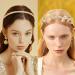 BOYIVI 7 PCS Gold Metal Headbands for Women Girls - Pearl Hairbands with Leaf Decor - Bridal Wedding Hair Accessories - Buy Online on GoSupps.com