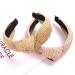 Ivyu Knotted Turban Headbands for Women - Straw Boho Twist Hair bands - Wide Top Knot Hairbands for Girls - Beech Beauty Accessories - Buy Online on GoSupps.com