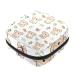 Guantierendiy Sanitary Napkin Storage Bag Koala Butterfly Pattern Menstrual Cup Pouch Nursing Pad Holder Tampon Bags Feminine Product Pouches Portable Period Kit Bag Color 2