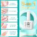 5 in 1 Clear Builder Gel in a Bottle for Nail Extensions & Repair - 15ML with 20pcs Nail Forms - Buy Online on GoSupps.com