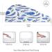 Watercolor Flower Dry Hair Cap | Quick Drying Towel Set with Button Headband | Super Absorbent & Comfortable - Perfect for International Shipping - Buy Online on GoSupps.com
