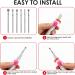 Sibba 6pcs Cuticle Drill Bit Set Flame Stainless Steel Bit with Case Manicure Pedicure Diamond Drill Polishing File Grinding Heads Tools Metal Professional Carbide Remover Bits Acrylic Gel Nails Round 6pcs Round End - Buy Online on GoSupps.com
