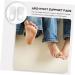 Premium Foot Insoles for Plantar Support | Comfort Shoe Inserts for Men | Arch Cushions & Correction Pads - 15x7cm - Buy Online on GoSupps.com