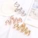 Large Gold Hair Claw Clip for Thick Hair - Non-Slip Jaw Clamp Metal Hair Clip for Women and Girls - Buy Online on GoSupps.com