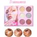 Palette de Maquillage pour Femmes Tenue Longue Imperm able 43 Couleurs - Palette de Fards Paupi res Color s Style Livre | Id ale pour Voyage Soir e Mariage F tes Filles Amies - Buy Online on GoSupps.com