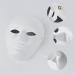 OVISEEN 10 Pack DIY Paper Mache Masks for Mardi Gras & Halloween Parties - White Masquerade Masks (9.45 x 7.28 Inches) - Buy Online on GoSupps.com