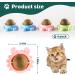 Organic Catnip Ball Toy - 4 Pack for Cats - Interactive Chew Toy for Indoor Cats - Catnip Wall Treats - Teeth Cleaning & Anxiety Relief - Buy Online on GoSupps.com