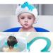 Adjustable Baby Shower Cap for Hair Washing - Shampoo Shield with Visor for Eyes and Ears Protection - Buy Online on GoSupps.com