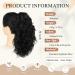Sofeiyan 13 Inch Curly Ponytail Extension - Natural Wave Synthetic Hairpiece for Women - Buy Online on GoSupps.com