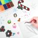 24,000 Fuse Beads Kit - 24 Colors 2.6mm Tiny Mini Beading Set with Pegboards and Ironing Paper for Party Crafts - Buy Online on GoSupps.com
