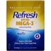 Refresh Optive Mega-3 Lubricant Eye Drops with Flaxseed Oil - 30 ct Pack of 5