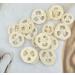 25Pcs Natural Loofah Slices - Reusable Scrubber and Soap Holder for Skin Care and Exfoliation (2In, Pack of 25) - Buy Online on GoSupps.com