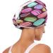 Macarons Parisien Dry Hair Cap - 2 Piece Quick Drying Towel Set with Button Headband | Super Absorbent & Comfortable - Buy Online on GoSupps.com