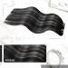 Buy Moresoo Clip-In Hair Extensions - Real Hair 50cm Black to Silver | 120g 7pcs - Perfect for Stunning Styles - Buy Online on GoSupps.com