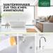 Buy Lorito Sanifix 10L Concentrate - Powerful Sanitary Cleaner & Limestone Remover for Shower Sink & Bathroom - Ideal for Ceramic Glass & Plastic - Buy Online on GoSupps.com