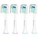 Senyum Toothbrush Replacement Heads for Philips Sonicare Replacement Heads Compatible with Sonicare Replacement Heads 4 Pack 4 Count E (Pack of 1)