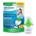 SinuCleanse Inhalo Nasal Dry Salt Inhaler 100% All-Natural Salt Crystals Help You Breathe Easier Includes 1 Portable Upper Respiratory Inhaler with Replacement Cartridge and Vapor Rod