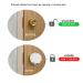 Uxoz Door Knob Safety Cover 4 Pack - Screw Thread Design, Reusable Childproof Handle Cover - Prevent Kids from Removing, 4 Count - Buy Online on GoSupps.com