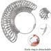 DoGeek 27 Pcs Ring Sizer Measuring Tool Set - Stainless Steel Ring Gauges, Finger Sizer, Aluminum Ring Mandrel (Size 1-13) - Buy Online on GoSupps.com