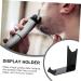 Minkissy Bearmstay Display Holder | Acrylic Razor Organizer for Electric Shavers | 11x8.5x4.5cm Black - Buy Online on GoSupps.com