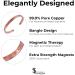 Elegant Magnetic Therapy Bracelet | Pure Copper Pain Relief for Arthritis & Carpal Tunnel | 2-Pack | Smarter Lifestyle - Buy Online on GoSupps.com