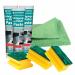 HOTREGA cleaning and polishing paste 125ml (3x 125 ml incl. 3x sponge + 1x microfiber cloth)