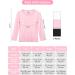 Cooraby 3 Pack Girls' Cotton Long Sleeve Thermal Tops with Lace - 4T Black White Light Pink - Buy Online on GoSupps.com