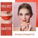 Oulac Orange Red Creamy Matte Lipstick | Moisturising Soft Satin Finish Lipsticks for Women | Highly Pigmented with Rose Oil | Vegan & Cruelty-Free - 3.6g - Buy Online on GoSupps.com