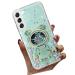 Tivenfezk Nadoli for Samsung Galaxy S23 Plus Treibsand B r Astronaut Hidden Stand Shell caricature glitter astronaut stand soft silicone bling cell phone case transparent protective cover samsung galaxy s23 plus green