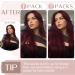 22 inch SEGO Clip in Hair Extension Human Hair One Piece #99J Wine Red 100% Remy Real Hairpieces for Women 3/4 Full Head Straight (55g) - Buy Online on GoSupps.com