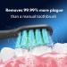 Dada-Tech Electric Toothbrush for Adults | Sonic & Rechargeable with 5 Cleaning Modes | 2-Minute Timer | 9 Replacement Brush Heads | Blue - Buy Online on GoSupps.com