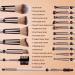 Makeup Brushes 18 Pcs Professional Make up Brushes Sets Foundation Brush Blending Powder Blush Concealers contour Eye Make Up Brush Set with Champagne Gold - Buy Online on GoSupps.com