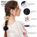 ADRIONE Satin Silk Hair Scrunchies 60-Pack - Perfect for Women and Girls with Curly Hair - Bulk Pack of Satin Hair Scrunchies - Buy Online on GoSupps.com