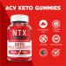 Ntx Keto Gummies 3-Pack - Official Vegan Formula for Weight Loss - Includes ACV, Vitamin B12, and Beet Root Juice - 180 Gummies - Buy Online on GoSupps.com