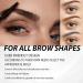 2 Brow Pomade - Makeup Brow Stamp Set of 6 Long-Lasting Waterproof & Smudge-Proof Include Brow Stencil Sponge Applicator Dual Angled Brow Brush Brow Shaper for Women Pochy 2 Pcs a - Buy Online on GoSupps.com