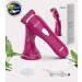 Brori Electric Razor for Women | Rechargeable Bikini Trimmer & Body Hair Removal - Painless WetDry Shaver with LED Light - Purplish Red - Buy Online on GoSupps.com