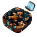 MUOOUM Christmas gingerbread pattern women's bandages storage bags menstrual pass bag portable menstrual cup bag with zipper for teenagers girls women women color 10