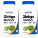 Nutricost Ginkgo Biloba 120mg 240 Capsules - Extra Strength Ginkgo Biloba Extract - Gluten Free & Non-GMO (Pack of 2)