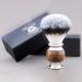 Haryali London Sustainable Shaving Brush Set | Wooden & Stainless Steel Shaving Brushes with Silver Spitz | Premium Shaving Stand & Holder - Buy Online on GoSupps.com