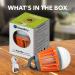 Boundery Bug Zapper Light Bulb - Fast Mosquito Elimination | USB Rechargeable IPX6 Waterproof LED Zapper | Portable with 4 Light Modes - Buy Online on GoSupps.com