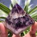 45-50mm Natural Dream Amethyst Quartz Crystal Pyramid yuebang Stone Mineral Specimen