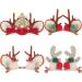 VANZACK 4 Pairs Hair Barrettes Hair Jewelry Christmas Headdress Xmas Christmas Barrettes for Women Christmas Hair Accessories for Women Small Barrettes Fabric Wedding Clip - Buy Online on GoSupps.com