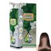 Natural Plant Hair Dye, Herbal Hair Dye 100ml Bubble Plant Hairdressing Herbal Dye, Hair Color Hair Dye Cream, Brown
