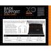 XO Kinetics Premium Lower Back Brace - Adjustable Support Belt for Sport or Work - Men & Women - 28-35 inch - Buy Online on GoSupps.com
