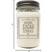 Warm Sugar Cookies Candle - 16oz | 80+ Hour Burn | Handcrafted USA Farmed Soy Wax | Gift Ready Mason Jar - Plant-Based & Natural - Buy Online on GoSupps.com